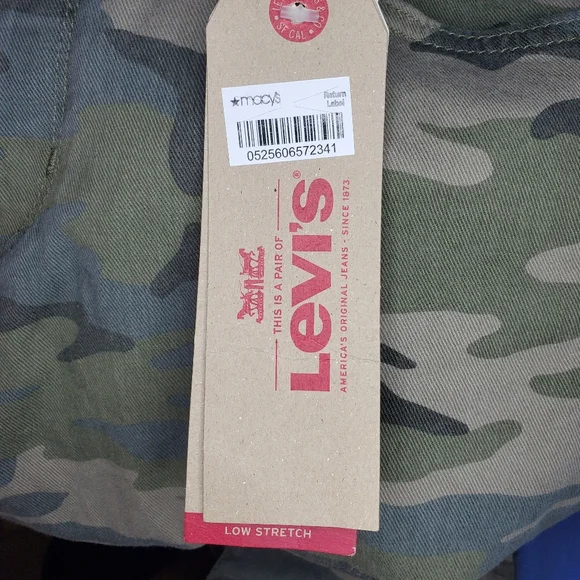 LEVI'S camo skinny Jeans - Picture 6 of 16